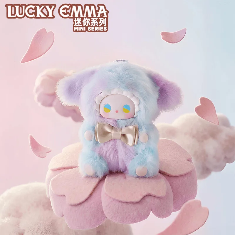 Фото Набор мини-фигурок LUCKY EMMA: Аниме-фигурки, подвески для сумок, брелоки, игрушки-сюрпризы, кавайные куклы, виниловые трендовые игрушки №4