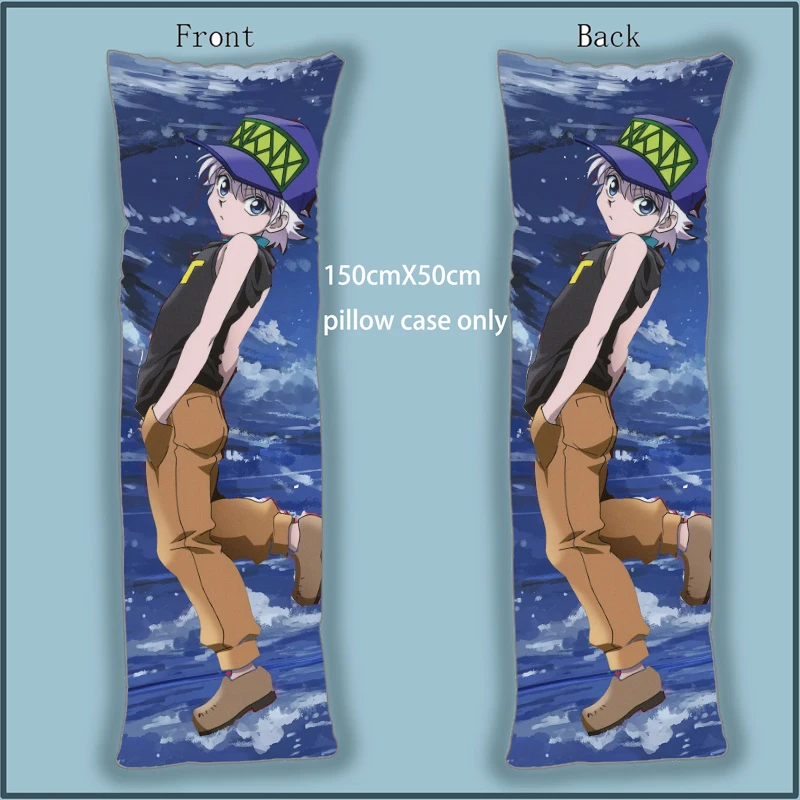 

Anime Dakimakura Body Pillow Case hunter x hunter Killua Zoldyck cover 150x50cm Home Decoration Pillowcases Printed long