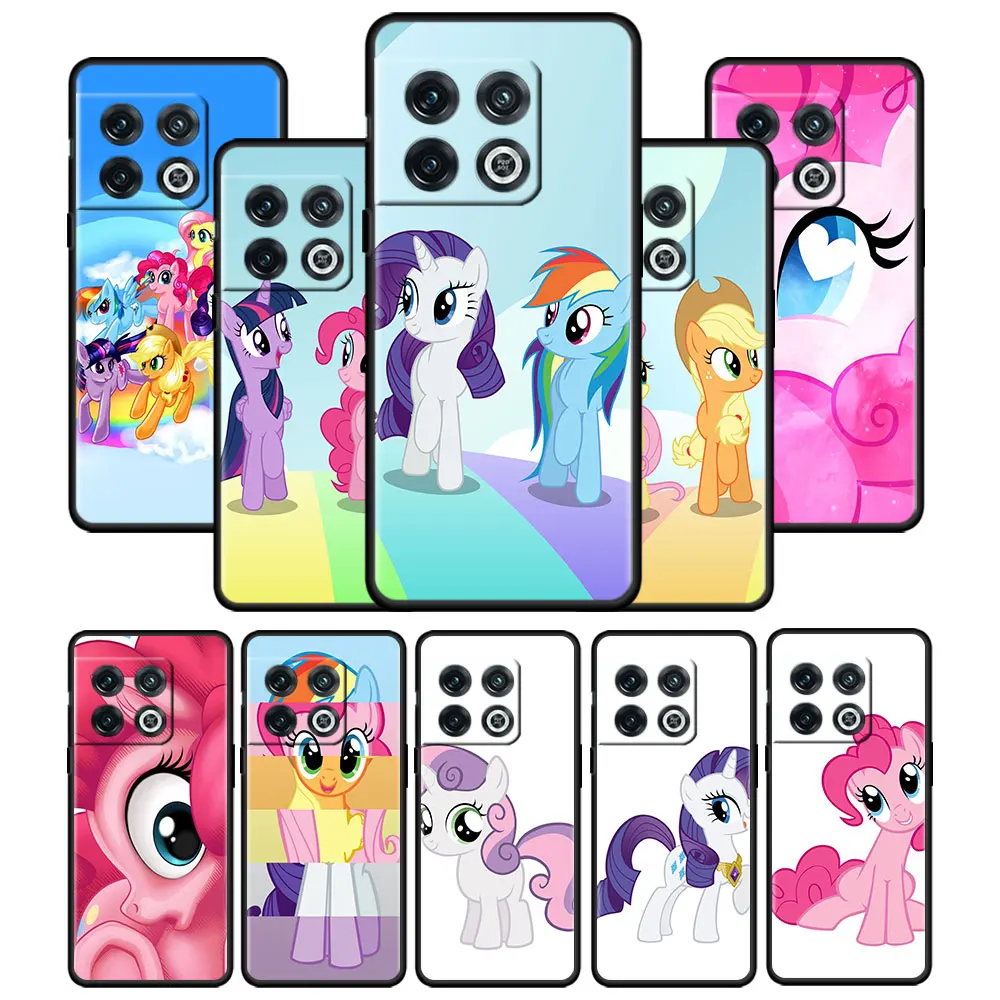 

Case Cover for Oneplus 1+ 9 8 7 7T 8T 9R 9RT 10 Pro Nord N10 N100 N200 CE 2 5G Armor Luxury Soft Full My Little Pony Friends
