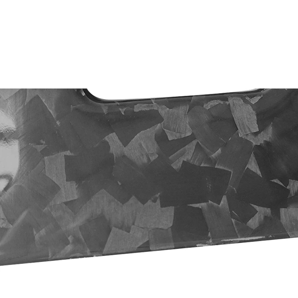 Кованая карбоновая центральная консоль крышка сиденья нагревательная панель