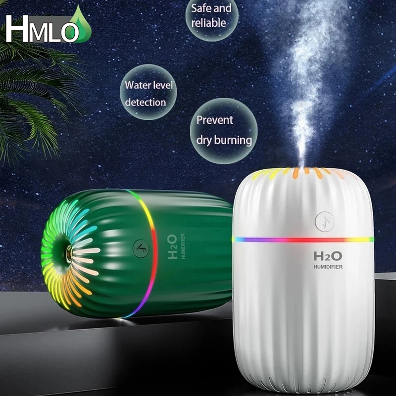 Humidifier Ultrasonic Aroma Diffuser Essential Oil Electric Air Purifier Difusor Grain Lamp Aromatherapy for Office or Home Car