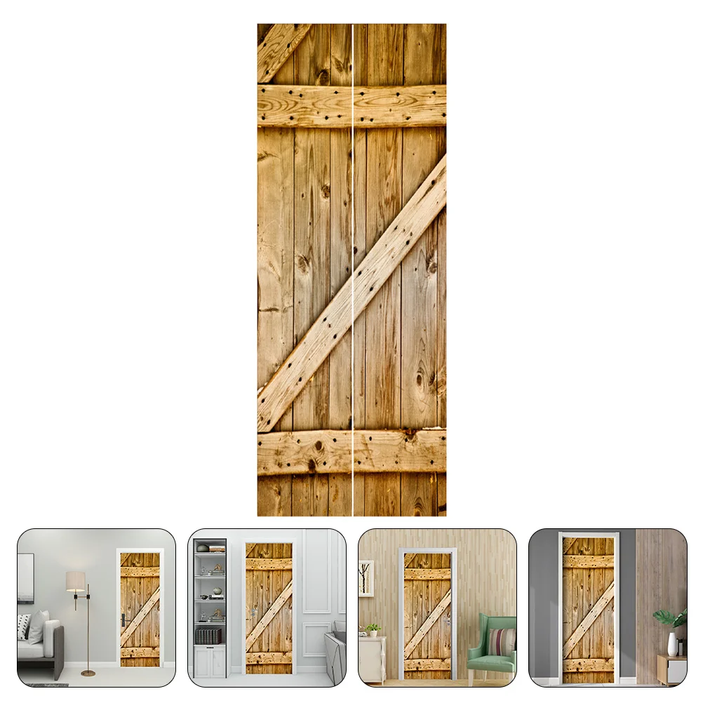 

Door Stickers Sticker Wall 3D Decals Decal Homeart Waterproof Pvc Bedroom Self Adhesive Decor Removable Murals Decorative