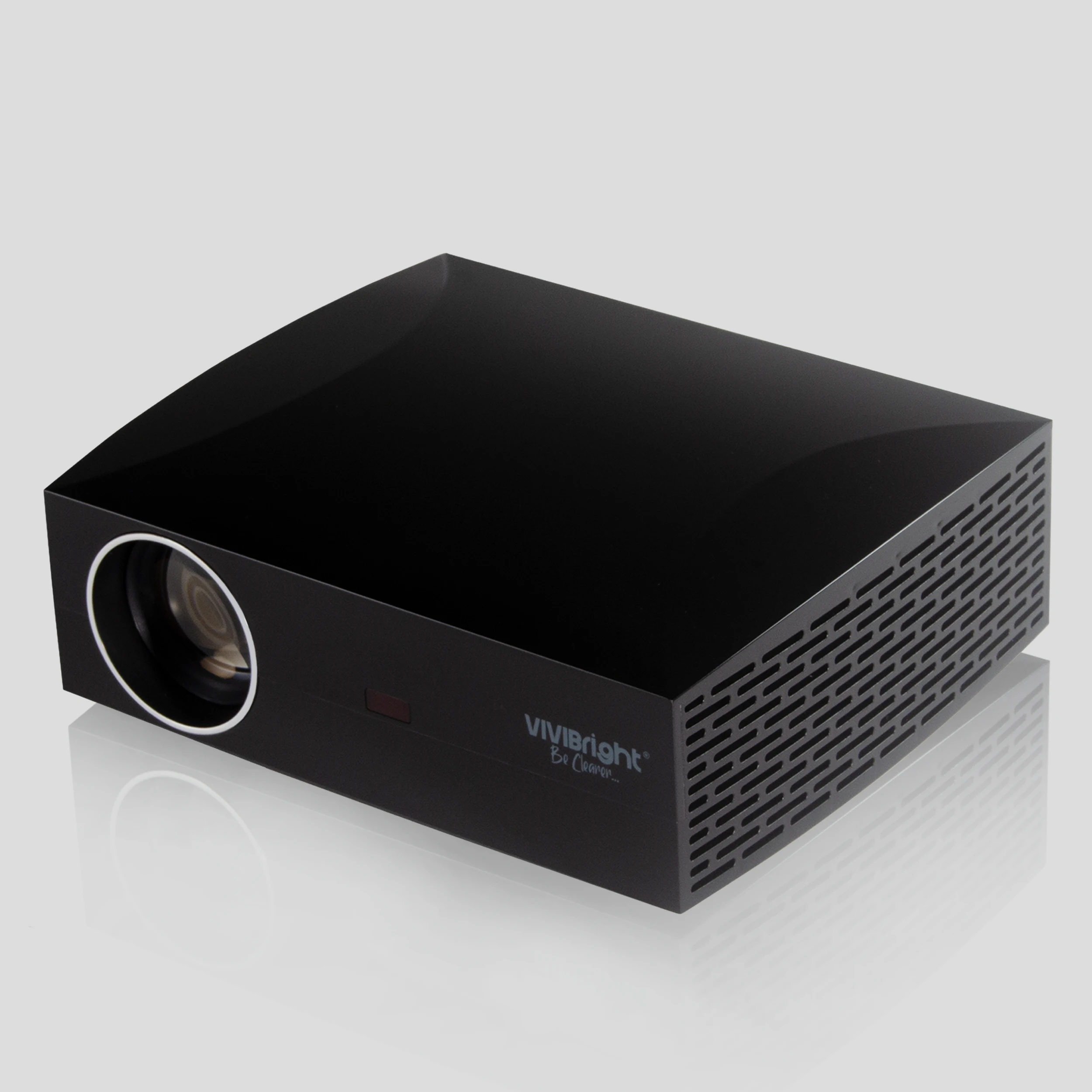 

New arrival! native 1080p led projector F30 VIVIBRIGHT 5000Lumens movie 3lcd led projector christmas