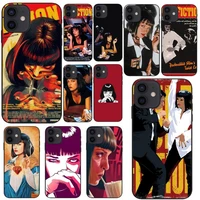 pulp fiction movie poster luxury painted phone case for samsung a10 a12 a20 se a21 a30 s a31 a32 a40 a41 a70 a71 fundas shell