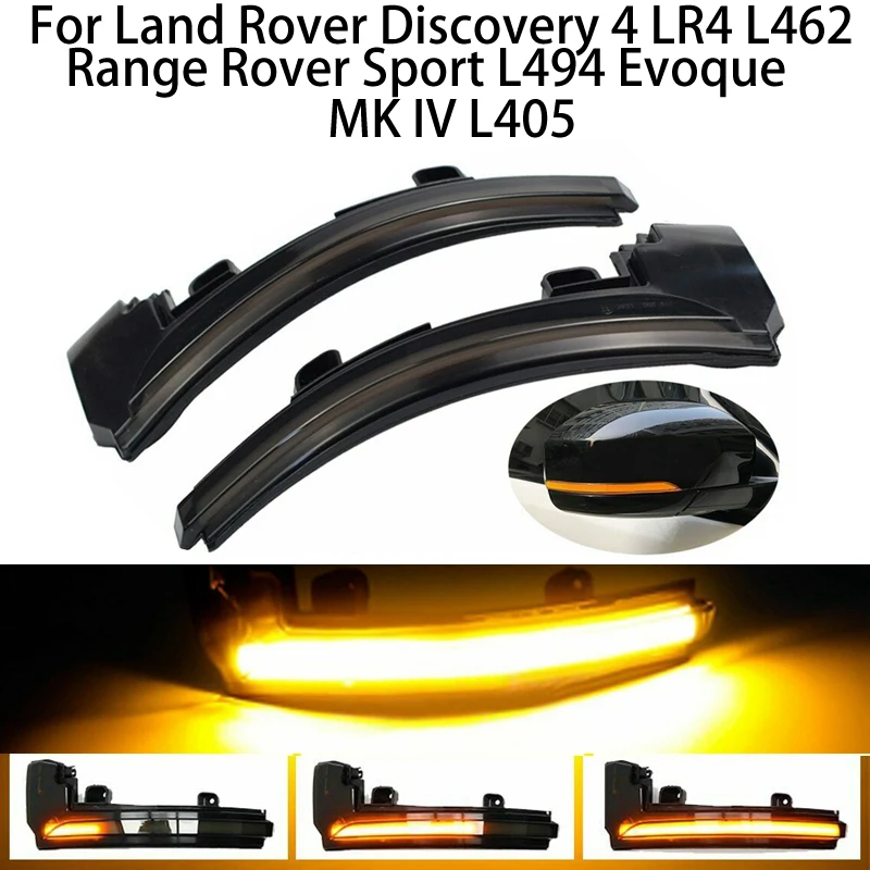 

Светодиодный динамический поворотник для Land Rover Discovery 4 LR4 L462 Range Rover Sport L494 Evoque MK IV L405