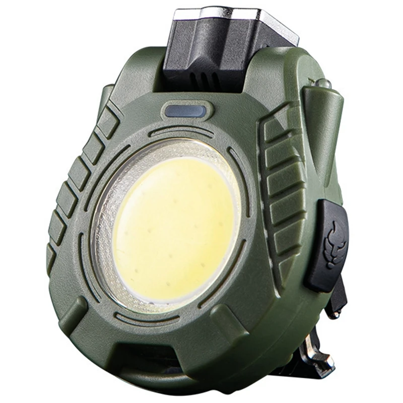 

Key Chain Work Light Rechargeable With Folding Stand Bottle Opener Pocket Flashlight For Camping Outdoor Work