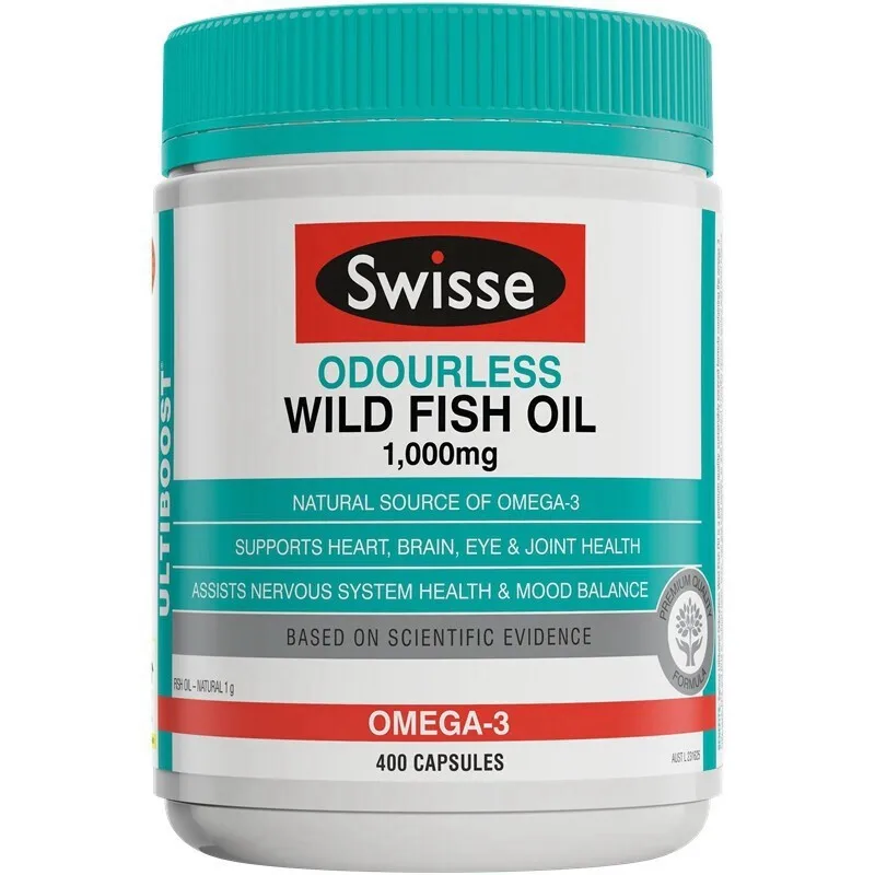 

1 bottle 400 pills without fishy smell deep-sea fish oil soft capsules omega 3 omega 3 middle-aged and elderly DHA