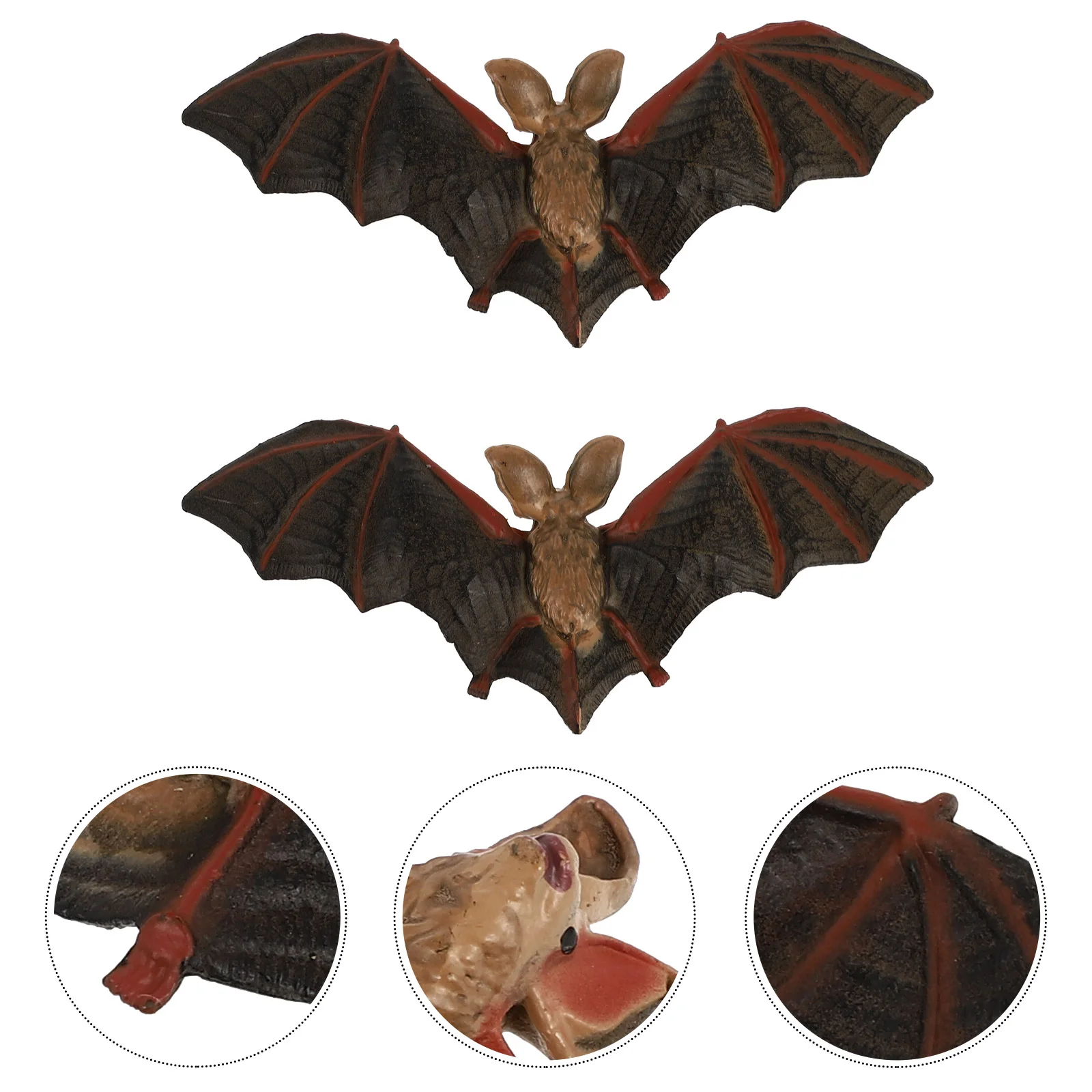 

Bats Decor Bat Spooky Hanging Fake Outdoor Decoration Ceiling House Adorn Decorative Haunted Party Model Pendants