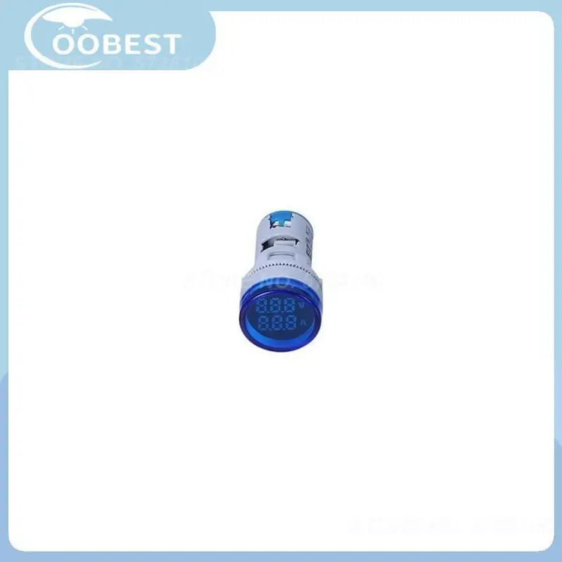 

Circular Digital Voltmeter Sensitive Response Led Highlighted Numerical Display Ammeter Fast Recognition Strong Conductivity