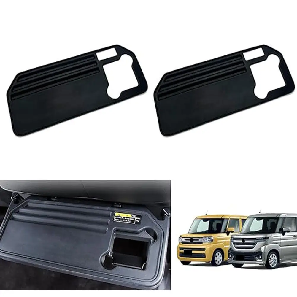 1 пара антискользящий черный коврик из ТПЭ для Suzuki Spacia M серии K04