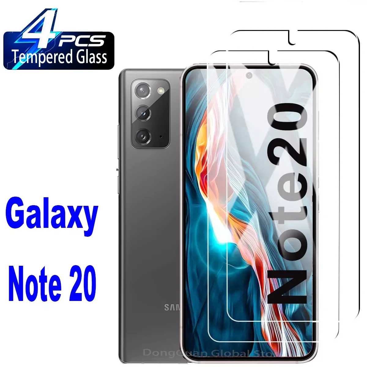 

0.2mm High Auminum Tempered Glass For Samsung Galaxy Note 20 Fingerprint Unlock Anti Scratch Screen Protector Glass