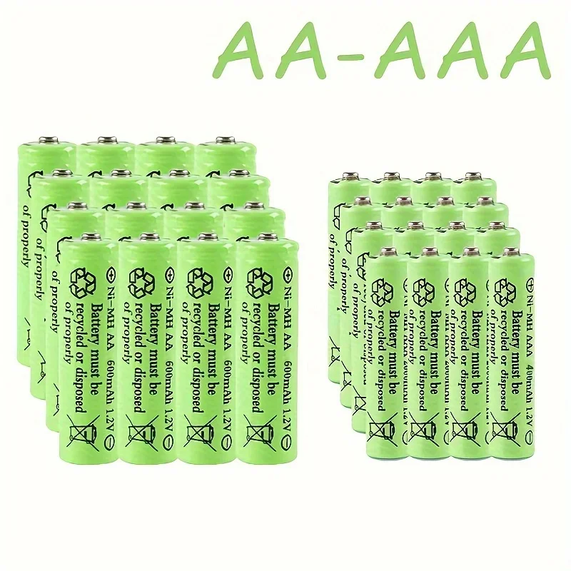 Никель-кадмиевый универсальный перезаряжаемый аккумулятор AA-AAA 1 2 в