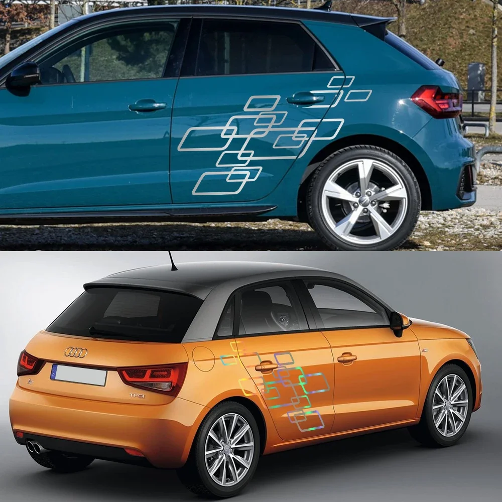 Audi A1 8X GB 8XF 8XA Sportback Quattro E-Tron TFSI Urban Ego Автомобильные Боковые Наклейки На Кузов