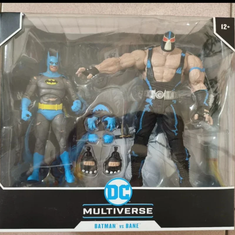 Новые игрушки Mcfarlane Batman Vs Bane экшн-фигурка постоянного тока Multiverse Batman: Knightfalls