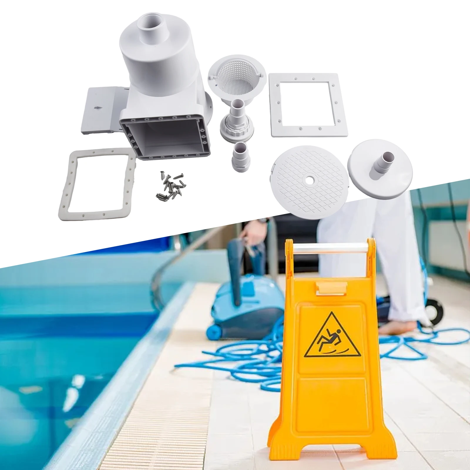 

Top Cover Skimmer Body Pool Skimmer For Dyna-Skim For Hayward For SP1091LX Swimming Poll Supplies Fittings Accessories