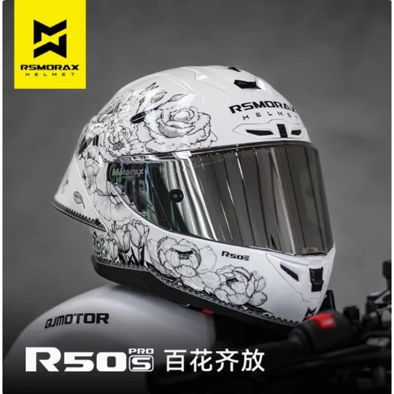 Фото Сменные солнцезащитные козырьки MOTORAX R50S Color Visors с застежкой для шлема R50Spro, ветрозащитные линзы для шлема №5