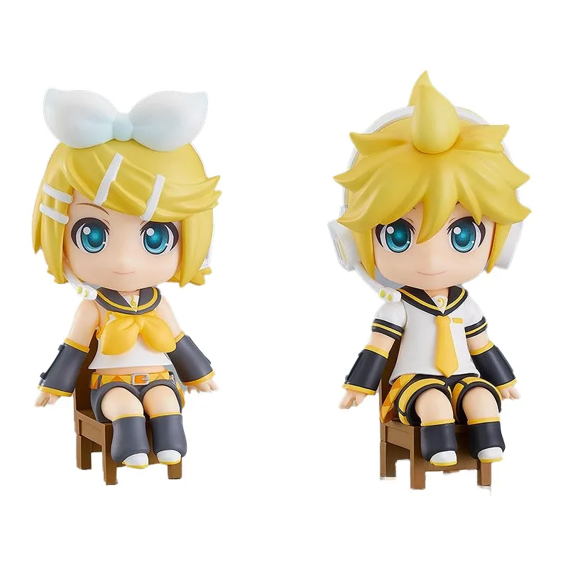 В наличии оригинальная GSC Swacchao Kagamine Rin Len 10 см анимационная модель персонажа