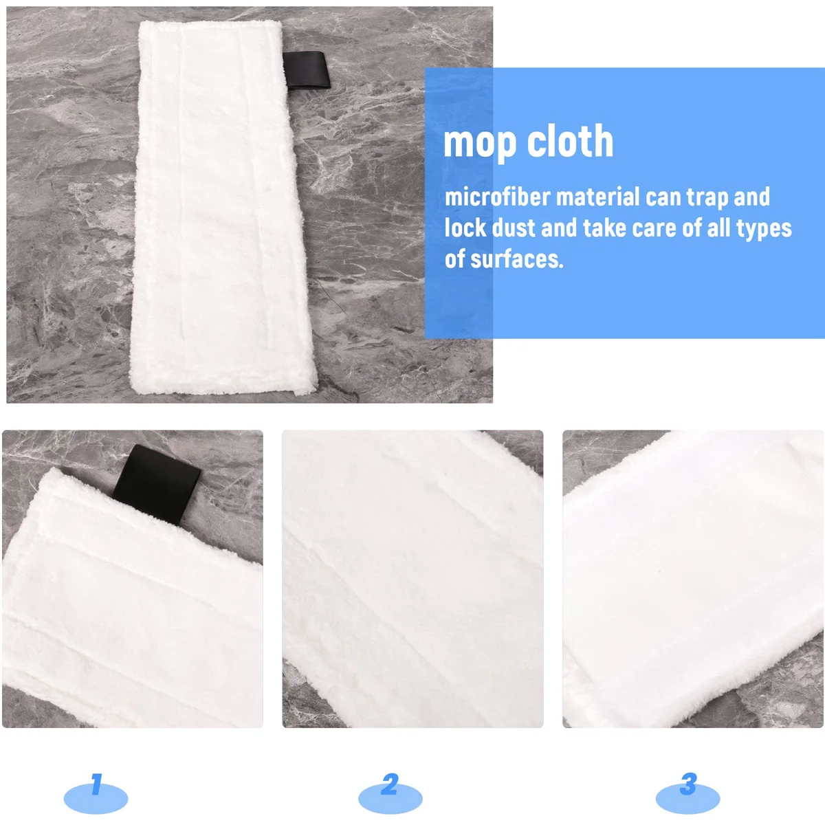 12 шт. для швабры Karcher SC2 SC3 SC4 SC5 тканевый чехол паровой чистящая подушечка