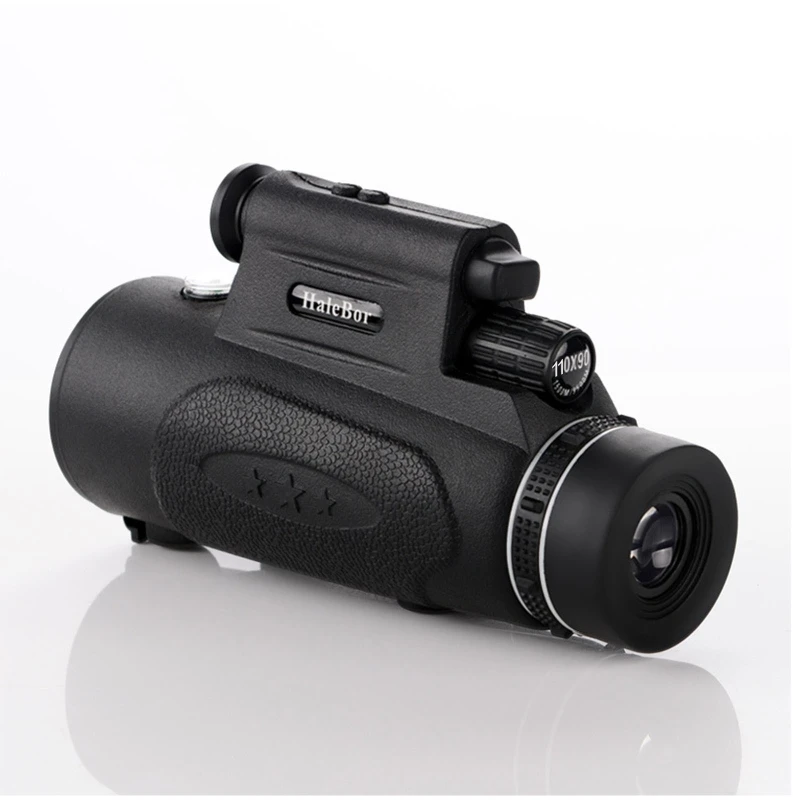 

100x90 Monocular with Universal Phone Rack Portable Outdoor Monoculars