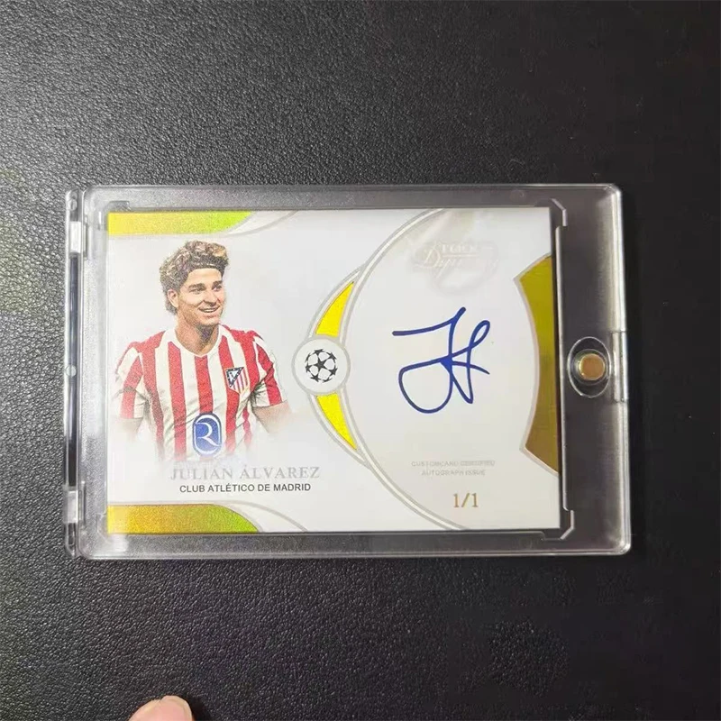 Фото DIY Оригинальная подпись Atletico Madrid Mbappe Real Madrid Legend Zidane Alvarez Signature Печатная подпись Самодельная карта №4