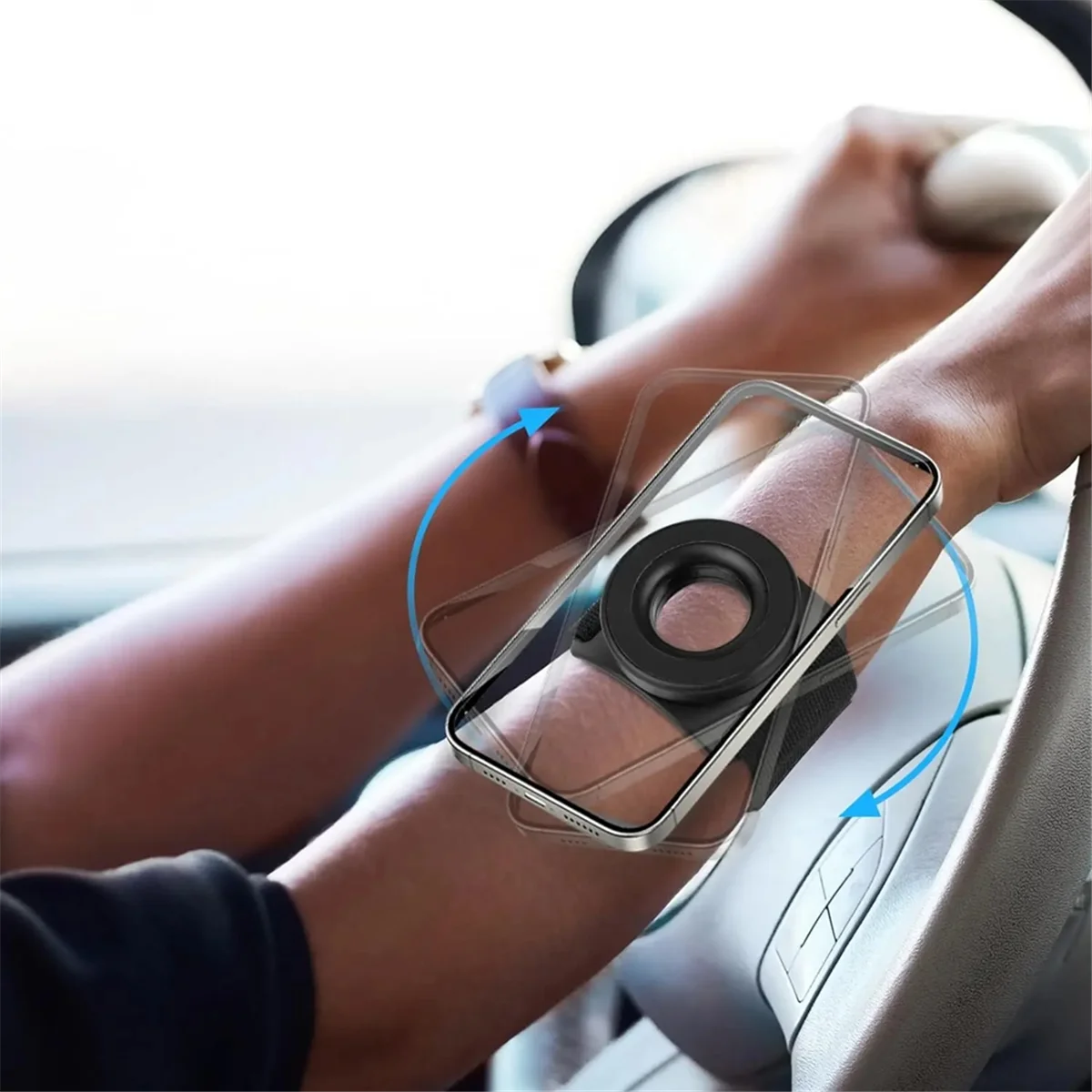 Сильный магнитный кронштейн на присоске держатель для мобильного телефона