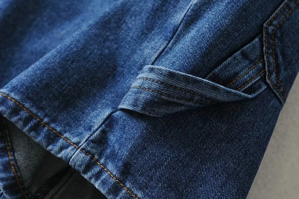 Woman Y2k  Denim Shorts Vintage Cotton Pocket All-Match Bottoms Blue Short Jeans Harajuku Sexy High Waist Indie Women Streetwear