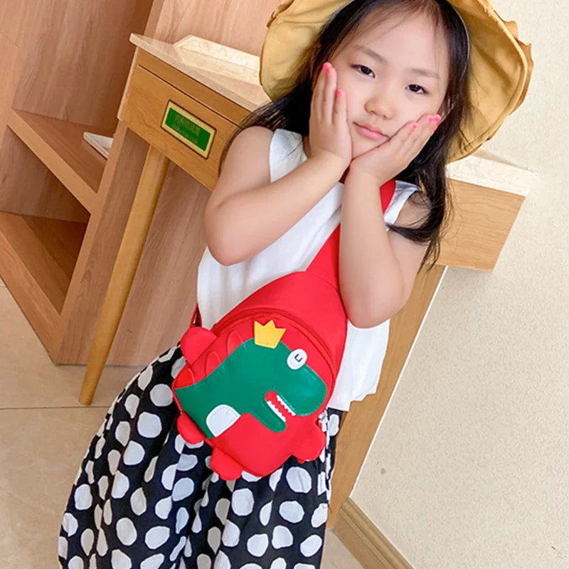 Mini Cross Bag Toddler School Backpack Fashion Cartoon Dinosaur Backpack Boys Girls Cute Bags Children Crossbody Bags Kids Bag images - 6