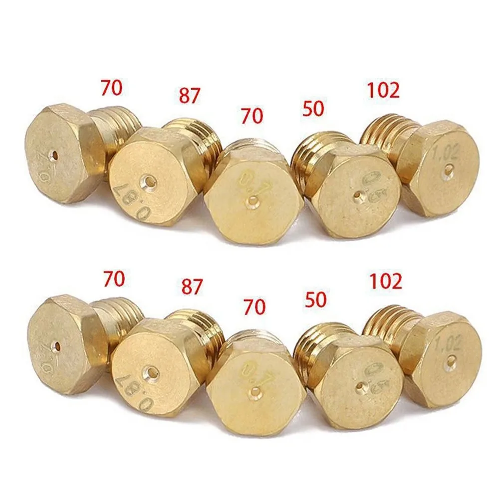 

5/10 шт., форсунки для газовой плиты, 50/70/102