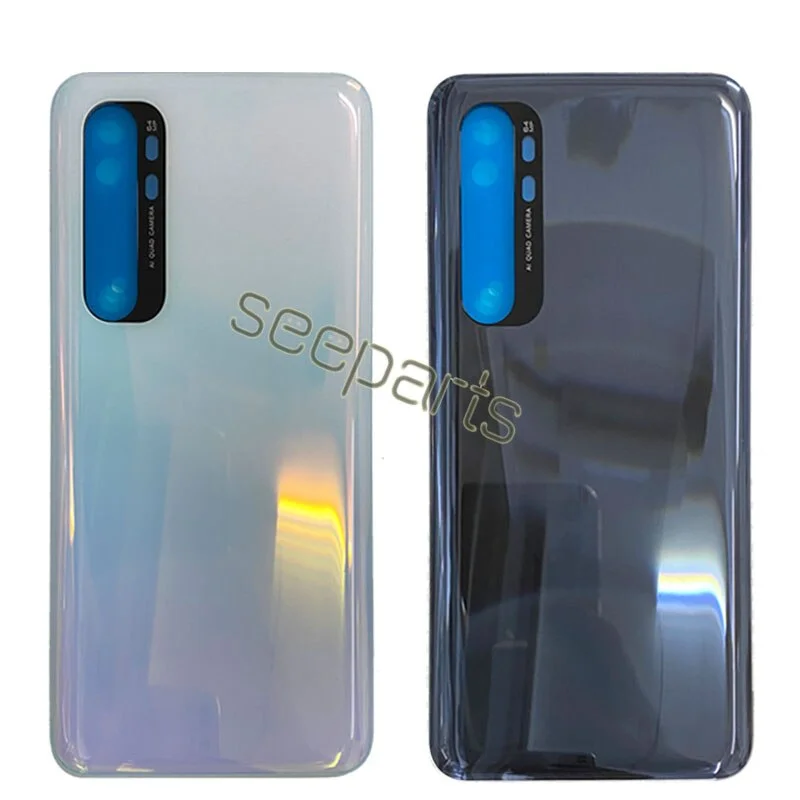 Новинка для Xiaomi Mi Note 10 Lite крышка батарейного отсека задняя стеклянная дверь