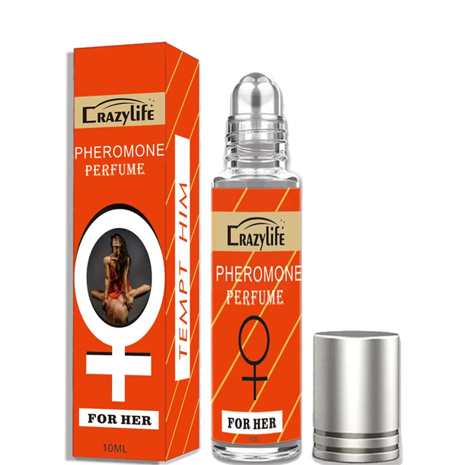10ml Pheromone Roll-on Men Women Intimate Partner S Aphrodisiac Body Long Lasting Scent Sexy Fragrance Attra V8m8 images - 6
