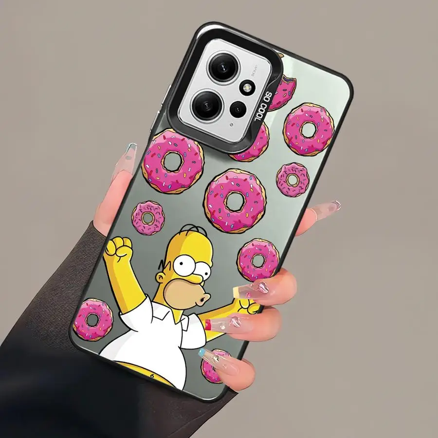 Homer S-Simpsons for Samsung Galaxy A52 A52s A53 A71 A55 A73 5G A72 A54 A15 A16 A25 A51 Soft Case Phone Cover Shell