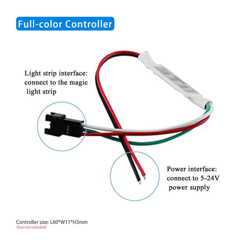 

RGB контроллер Lebeisenf SP002E 600 пикселей