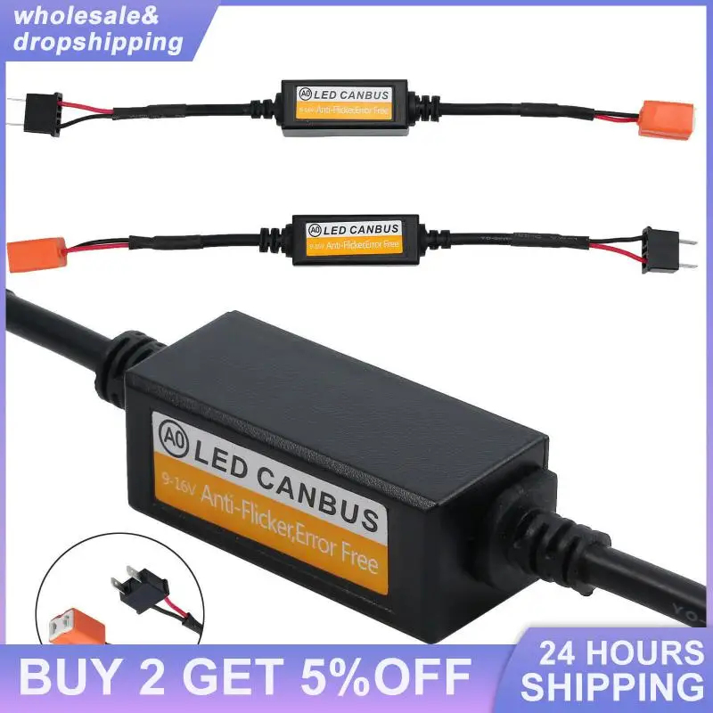 Светодиодный декодер Canbus Plug &amp Play без ошибок резистор с защитой от мерцания