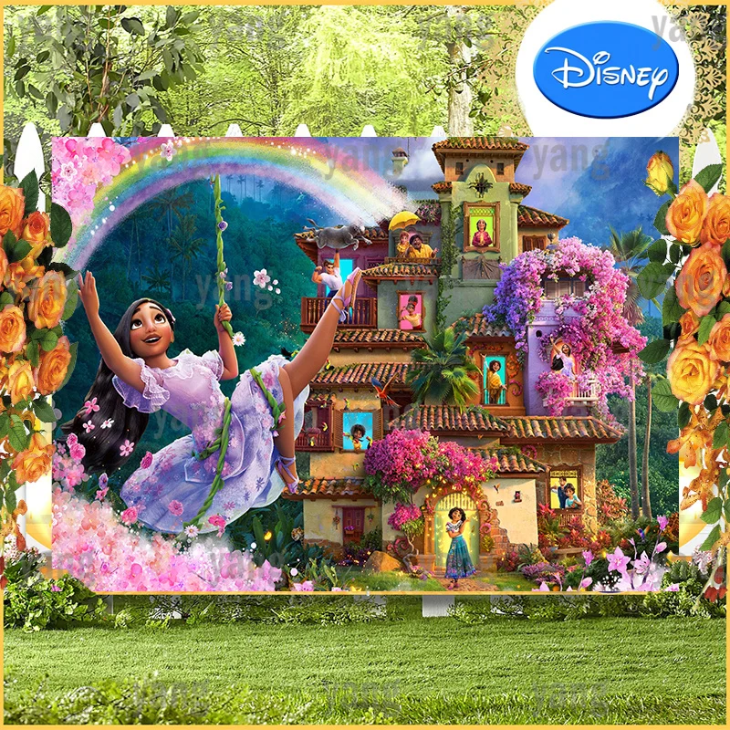 

Студийный фон для фотосъемки с изображением милой принцессы из мультфильма «Изабелла»