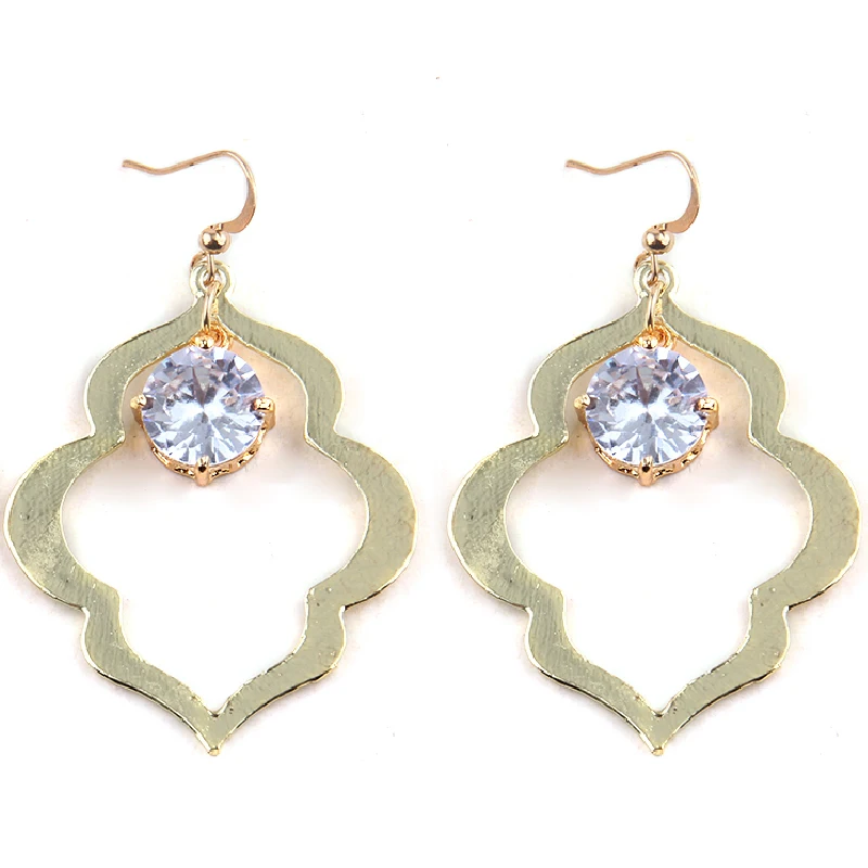 RH Модные украшения Кристальный и металлический капли подвесные серьги Ювелирные изделия для свадьбы Подарки на вечеринку.