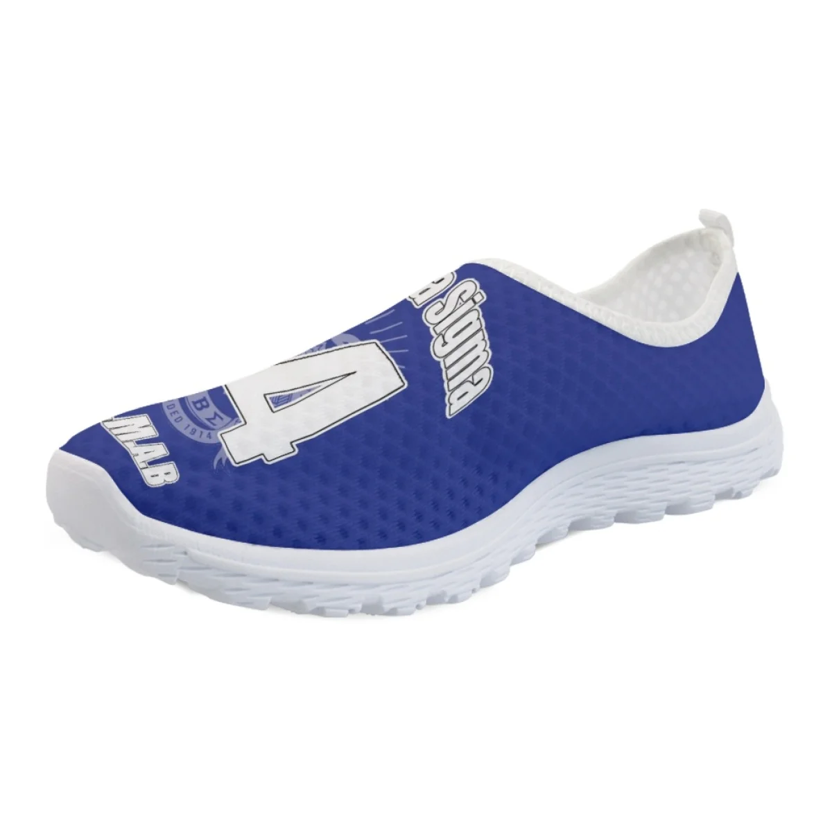 Women's Shoes 1914 Phi Beta Sigma Sneakers Women Flats Casual Female Summer Breathable Outdoor Walking Footwear Lazy Zapatos