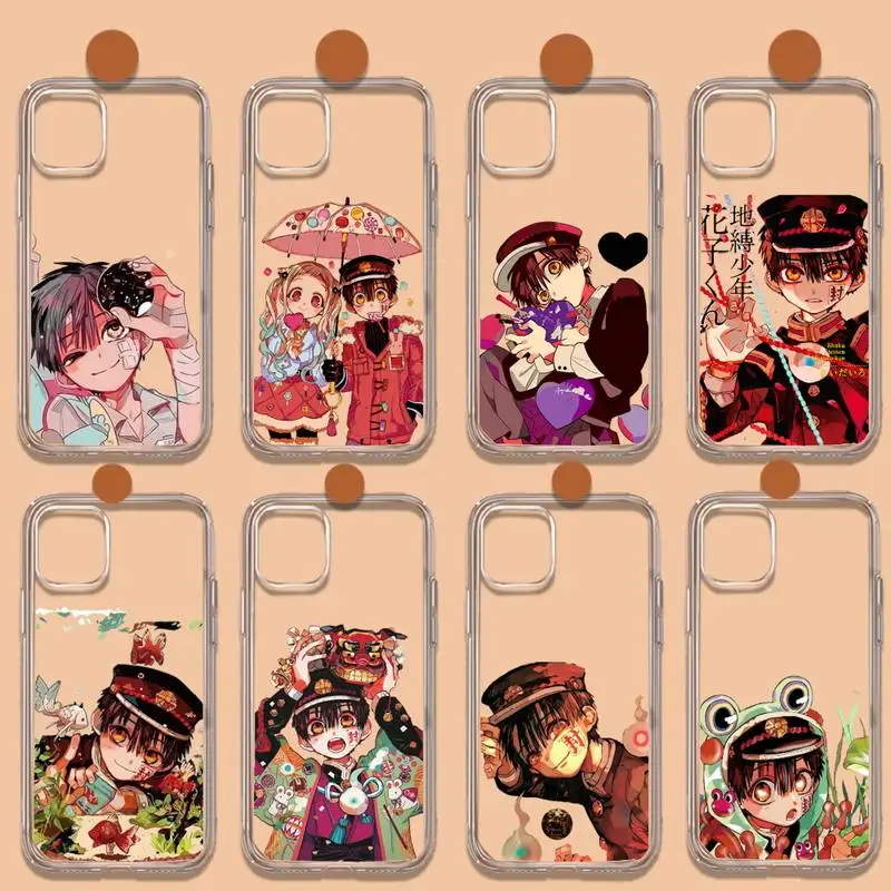 

Jibaku Shounen Hanako Kun manga anime Phone Case Transparent soft For iphone 11 13 12 14 x xs xr pro max mini