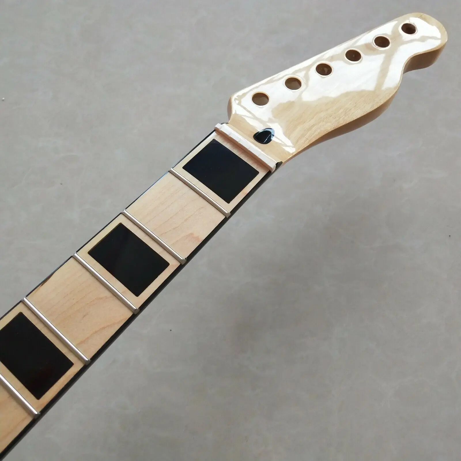 High quality Gloss Electric Guitar Neck 22 Fret 25.5inch Maple Fingerboard inlay enlarge
