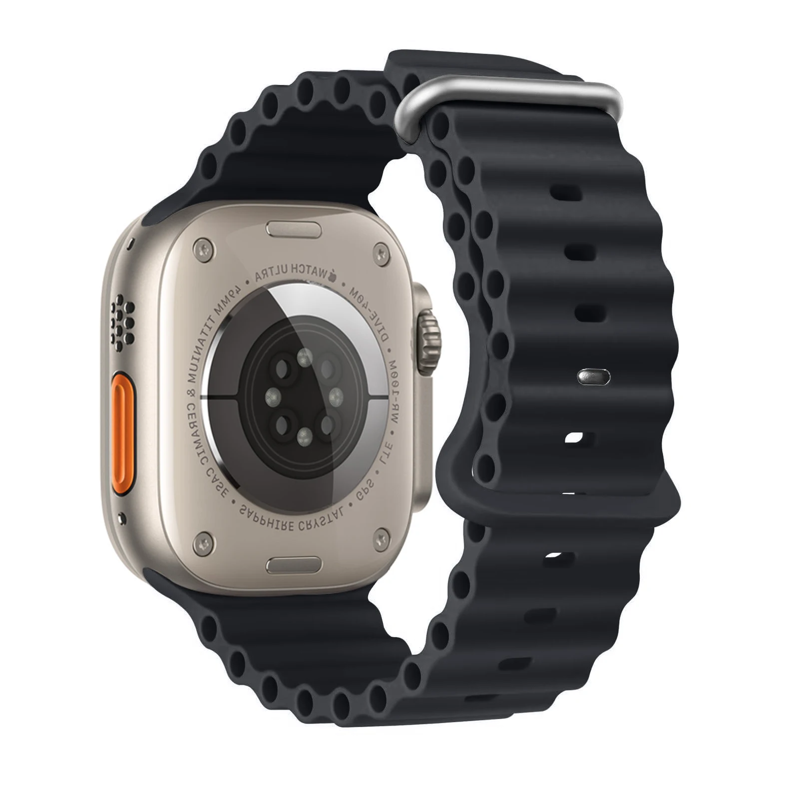 Силиконовый ремешок Ocean band для Apple watch Ultra 2, силиконовый ...