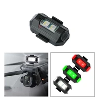 4color rechargeable led warning strobe light mini signal light drone with strobe light turn signal indicator light for moto