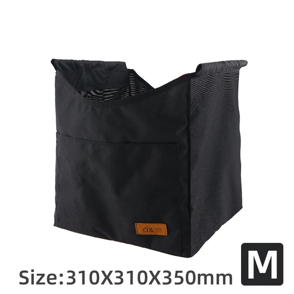 

Outdoor Folding Table Storage Basket Oxford Cloth Waterproof Picnic Table Storage Hanging Bag Portable Camping Storage Net Bag