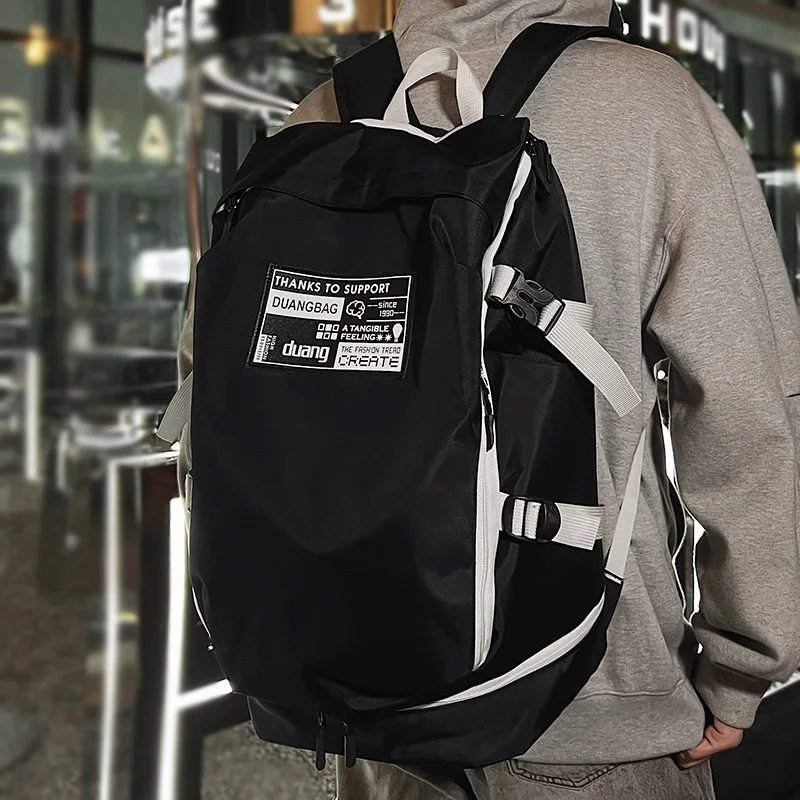 

Cool Women Men High Capacity Travel Backpack Trendy Boy Girl School Bag Ladies Male Laptop College Backpack Fashion Fitness Bag