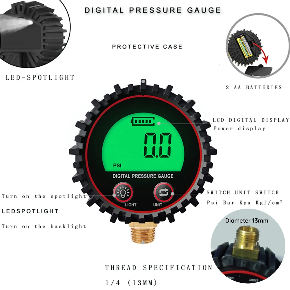 

Цифровой манометр Voktta M11