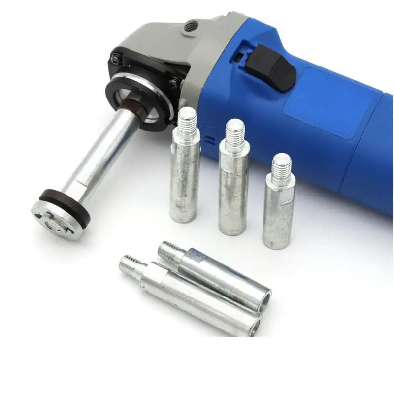 

M10 6.35mm Hex Handle Converter Adapter Connection Extended Rod Extender for Car Polisher Wet Grinder Angle Length Bar