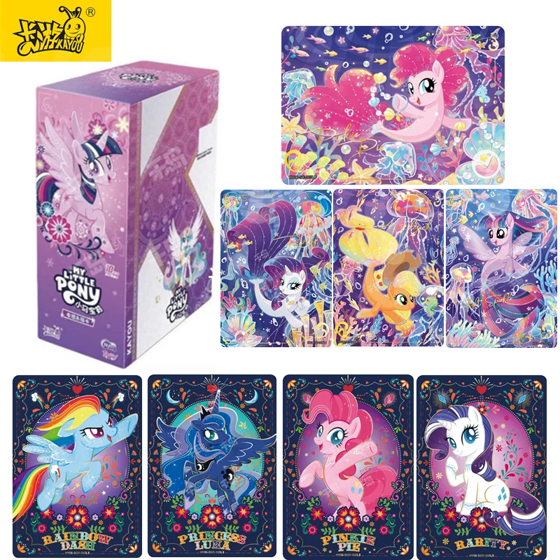 KA YOU My Little Pony Movie Series 6 коллекционная карта CS CR UR PTR SSR SR R бронзовые флэш-карты