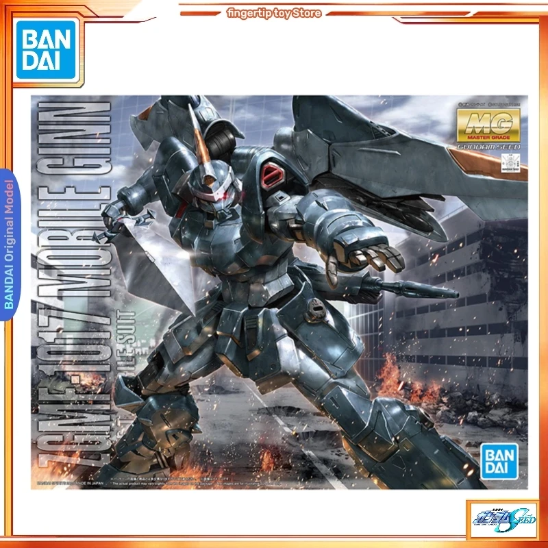 

BANDAI Original Mobile Suit Gundam SEED Eclipse Hobby Gundam ZGMF-107 Mobile Ginn MG 1/100 Model Kit Toys