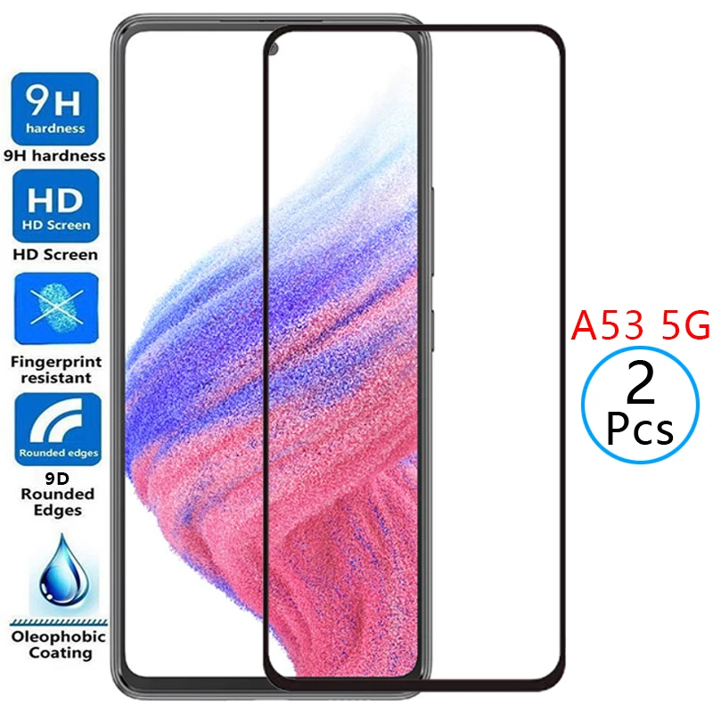

Закаленное стекло для samsung a53 5g, защитное стекло, Защита экрана для galaxy a 53 53a, пленка для samsun samsumg samsunga53 galaxya53