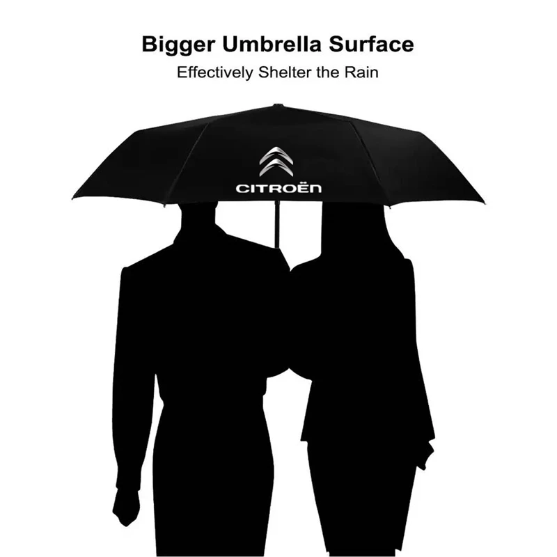 

Windproof Double Layer Resistant Umbrella Fully Automatic Luxury Umbrellas Parasol For Citroen C2 C4 C5 Berlingo Xsara Picasso