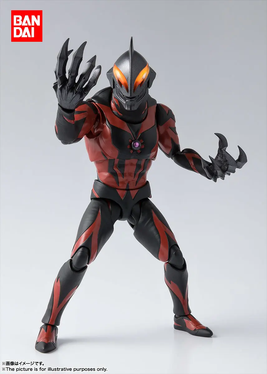 Bandai S.H.Figuarts Ultraman Belial Mega Monster Battle: Ultra Galaxy Legends - The Movie Figurative Anime Model Action Figure