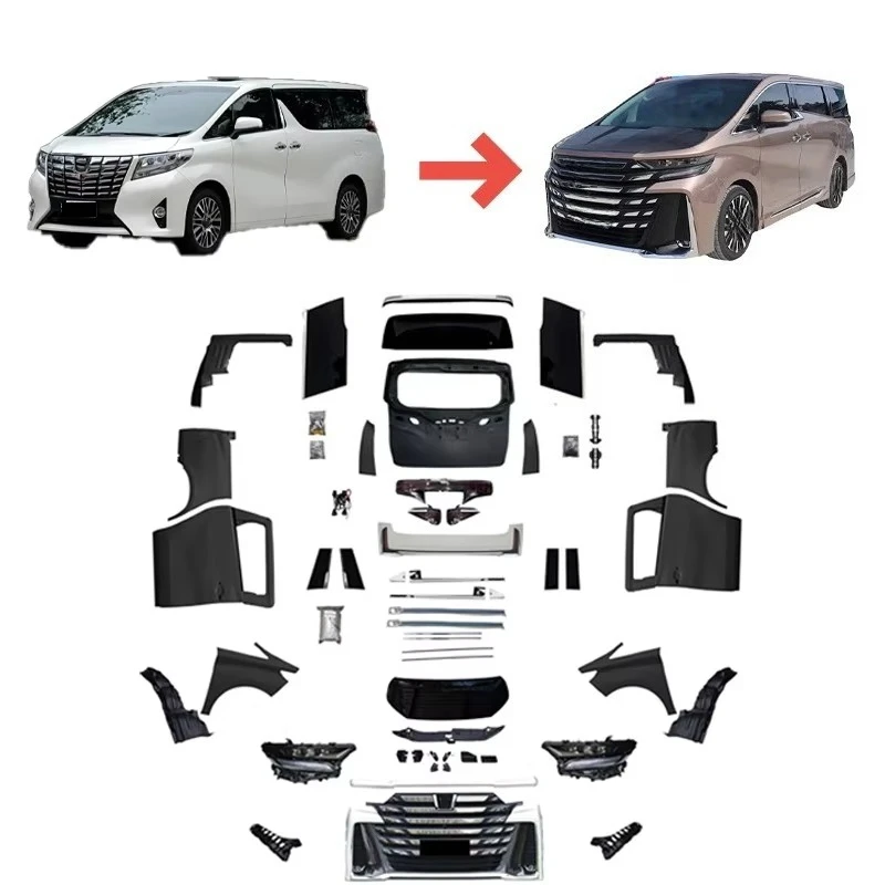 Фото Для Toyota Alphard 30 40 Series 2015 2022, обновленный комплект обновления в стиле OEM, горячая распродажа, автомоделители №2